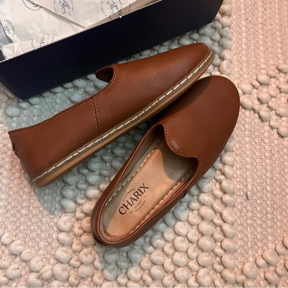 Charix camel shoes